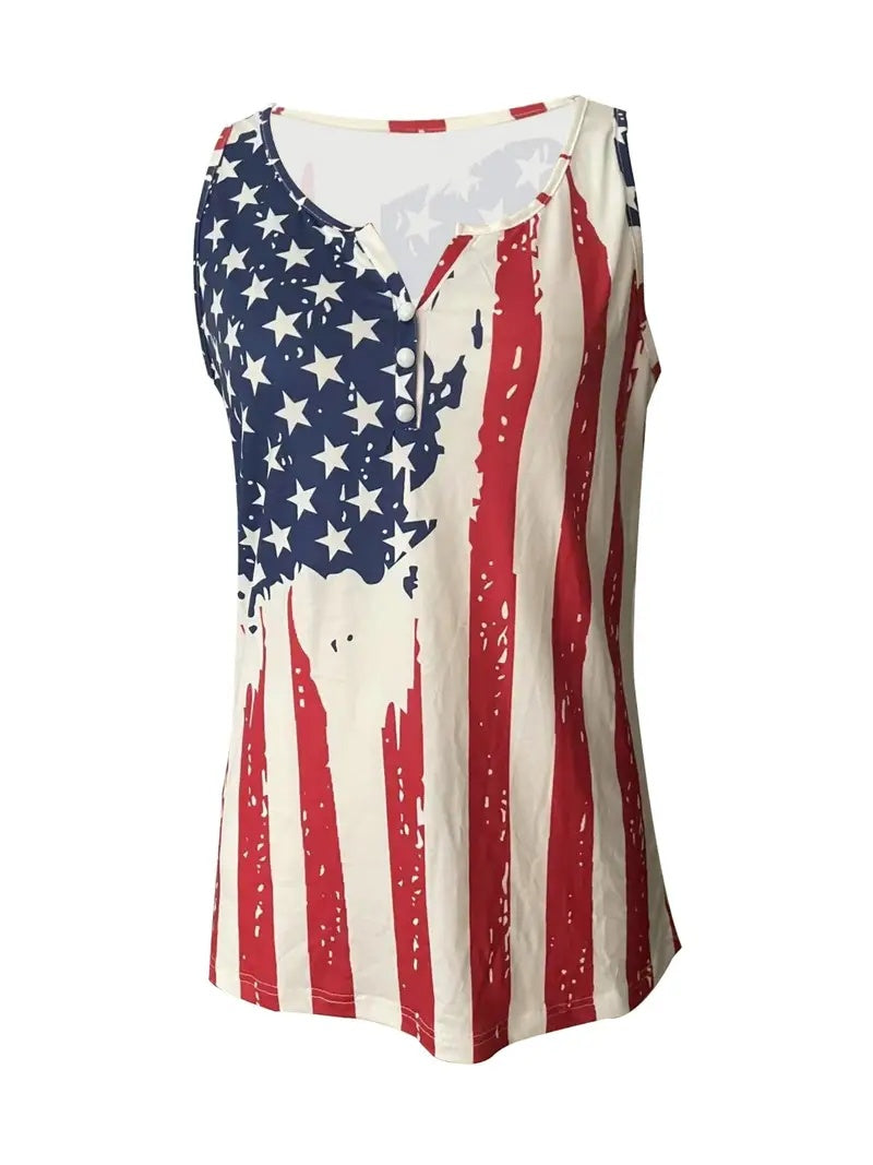 New Printed Fashion Vest For Summer