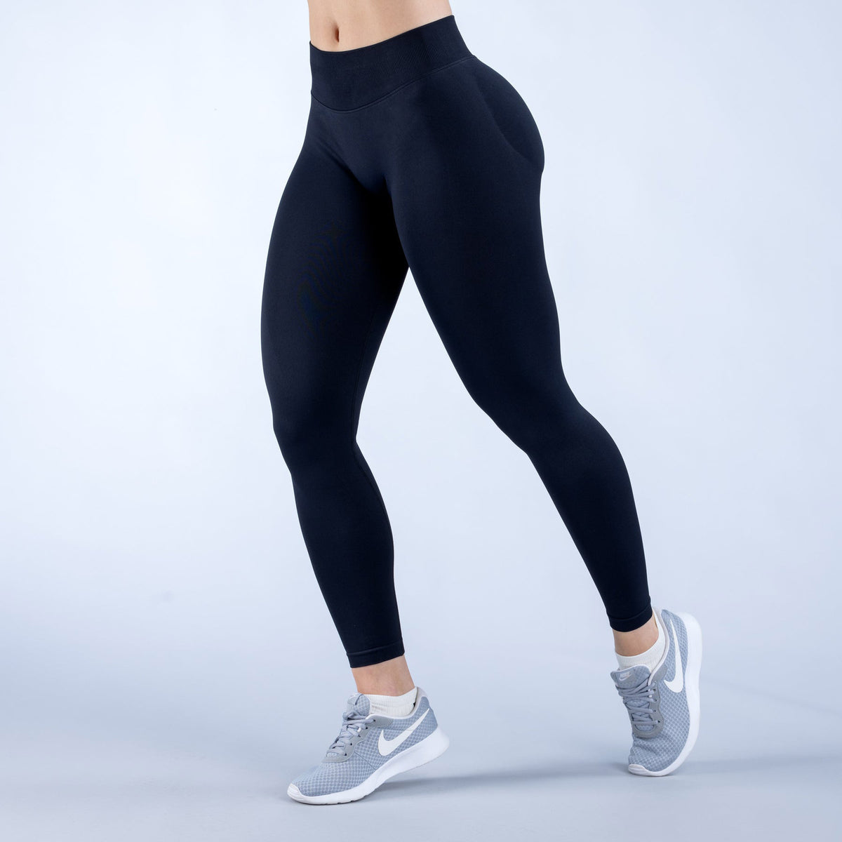 2pack Solid-color Yoga Exercise Leggings