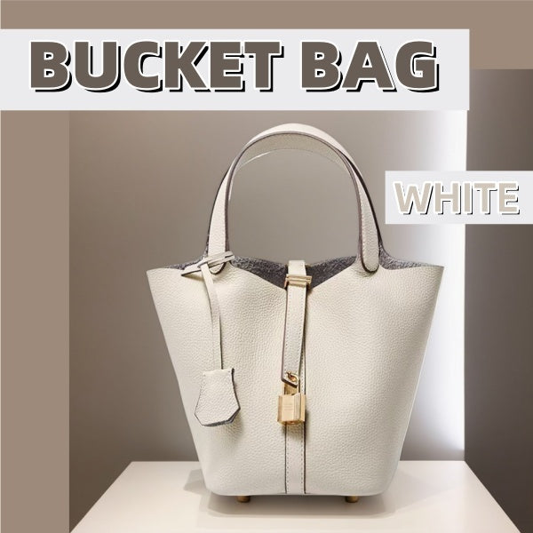 Basket Bag Palm Purple Blue Powder Yellow Ash Black White