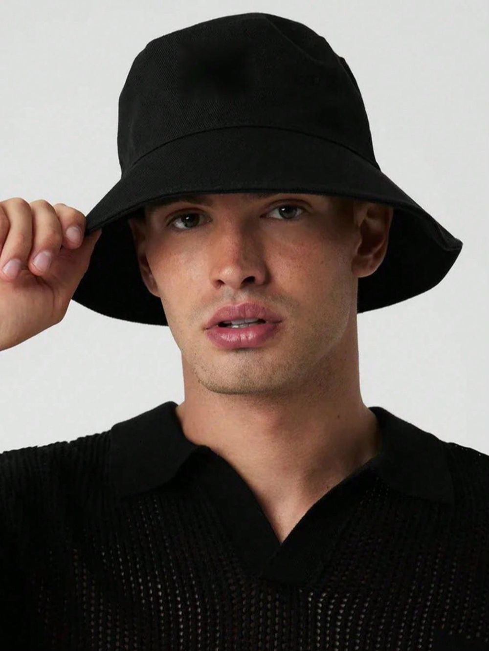 Unisex Summer Folding Outdoor Sun Protection Comfortable Cotton Wide Brim Bucket Hat