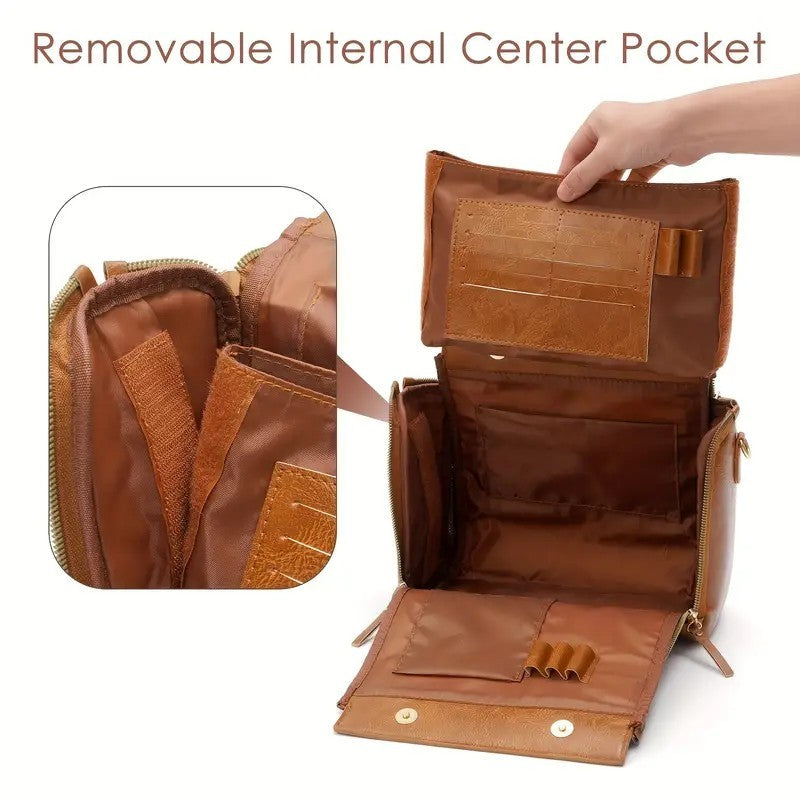 Women's Multifunctional Leather Shoulder Bag Handbag