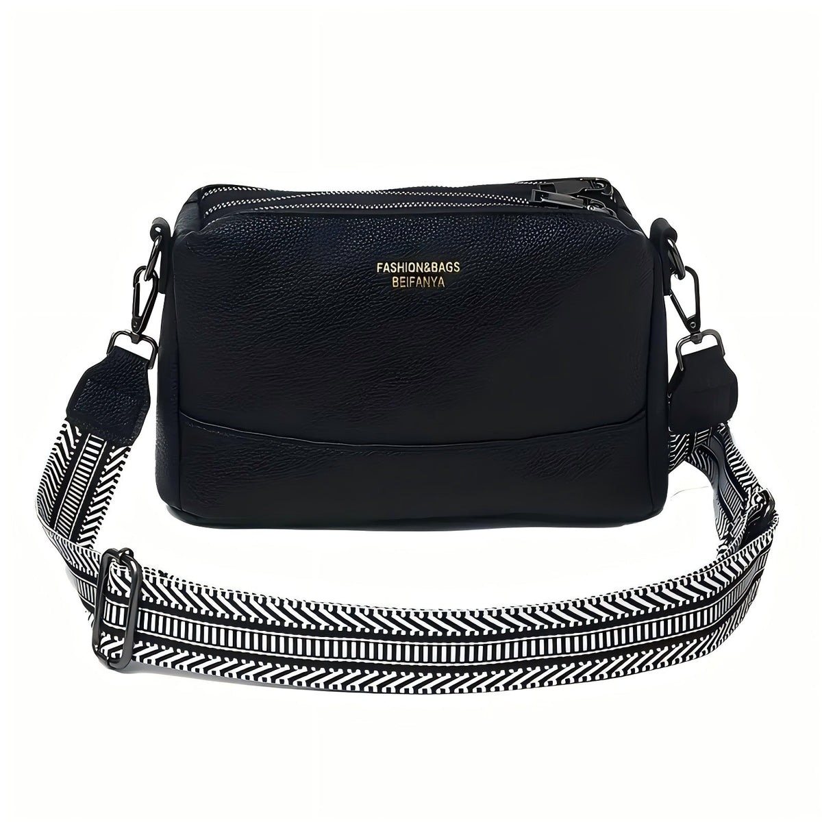 Fashionable Multi-functional PU Crossbody Bag Casual Shoulder Bag For Daily Commuting